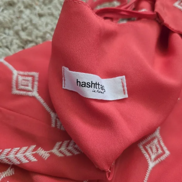 Women's Botique Hashttag Boho Geometric Patterned Dress - Small - Picture 6 of 9